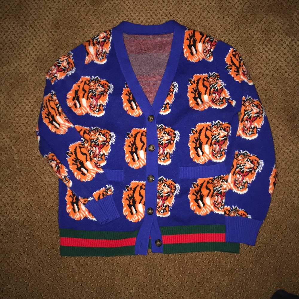 Gucci Tiger Cardigan (read description)